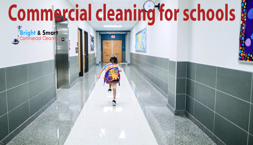 commercial cleaning schools