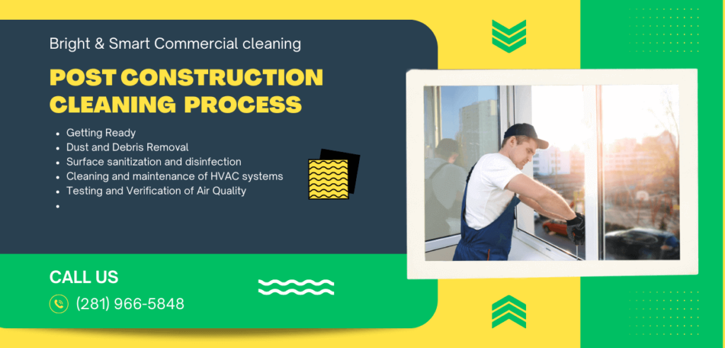 post construction cleaning list