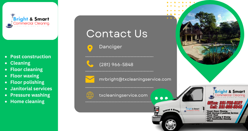 Professional cleaning services Danciger tx |  Expert Janitorial team