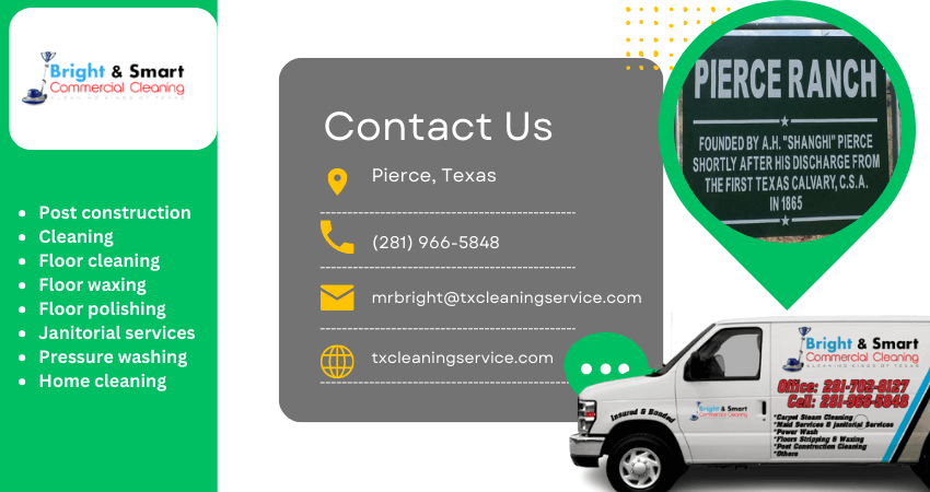 Pierce cleaning service Texas