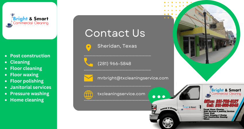 Sheridan, Texas Cleaning