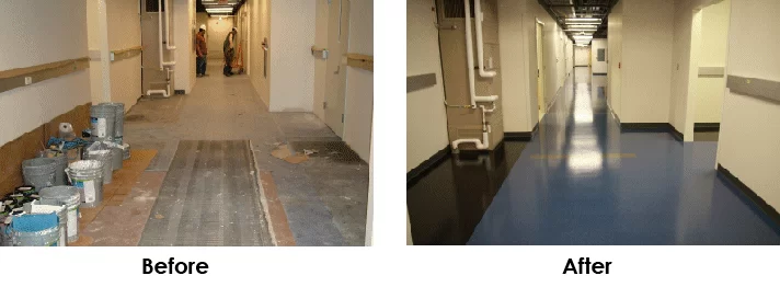 Post construction cleaning service results Willis