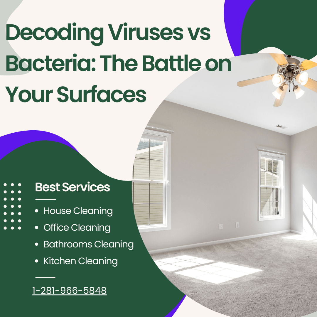 You are currently viewing Decoding Viruses vs Bacteria: The Battle on Your Surfaces